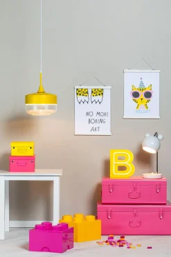 POPP Bogstavslampe K, Gul