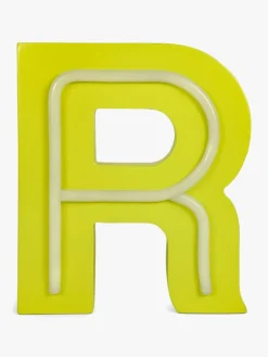 POPP Bogstavslampe R, Gul