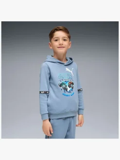 Puma Hot Wheels Hættetrøje, Cool Blue