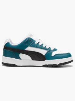 Puma RBD Game Low Jr Sneakers, Grøn