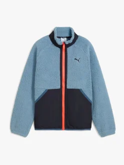 Puma Sherpa Hybrid Fleecetrøje, Cool Blue