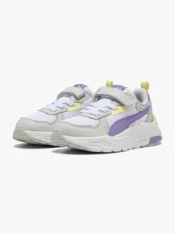 Puma Trinity Lite AC+ PS Sneakers, White/Lavender Alert/Glacial Gray