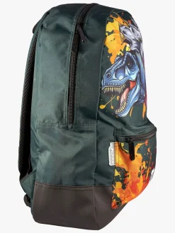 Pure Denmark Dino T-Rex Rygsæk 16L, Grøn