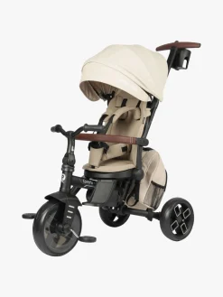 QPlay Comfo Max Sammenklappelig Trehjulet Cykel, Beige