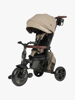 QPlay Comfo Max Sammenklappelig Trehjulet Cykel, Coffee