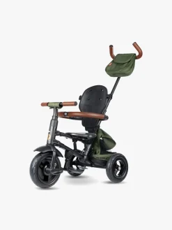 QPlay Rito Delux 6-i-1 Sammenklappelig Trehjulet Cykel, Olivengrøn