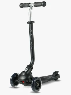 QPlay Sema Pro 5-in-1 Trehjulet Løbehjul, Sort