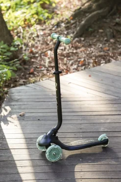 QPlay Sema Pro 5-in-1 Trehjulet Løbehjul, Blå