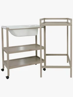 Quax Basic Puslebord med Badekar, Stone