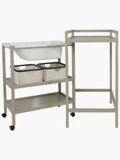 Quax Basic Puslebord med Badekar, Stone