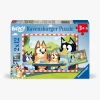 Ravensburger Bluey Puslespil 2x12 Brikker