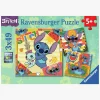Ravensburger Lilo & Stitch Puslespil 3x49 Brikker