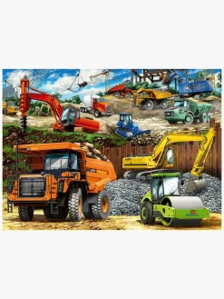 Ravensburger Puslespil Entreprenørmaskiner, 100 Brikker