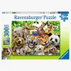 Ravensburger Puslespil Exotic Animals Selfie XXL 300 Brikker