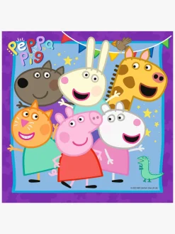 Ravensburger Puslespil, Gurli Gris 3x49 Brikker