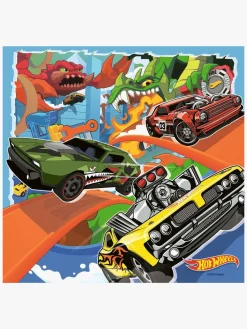 Ravensburger Puslespil Hot Wheels 3x49 Brikker