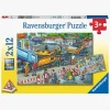Ravensburger Puslespil Road Construction Site 2x12 Brikker
