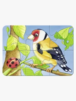 Ravensburger Puslespil Skovdyr 2, 4, 6 & 8 Brikker