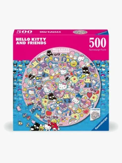 Ravensburger Rundt Hello Kitty Puslespil 500 Brikker