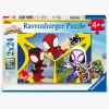 Ravensburger Spidey and His Amazing Friends Puslespil 2x24 Brikker