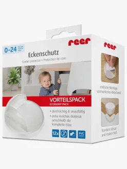 Reer Hjørnebeskyttere 3-pak, Hvid