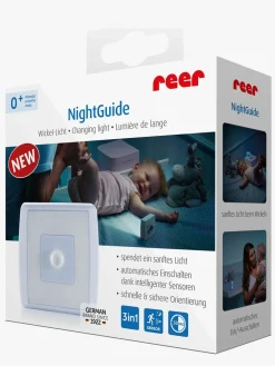 Reer NightGuide Natlampe, Hvid