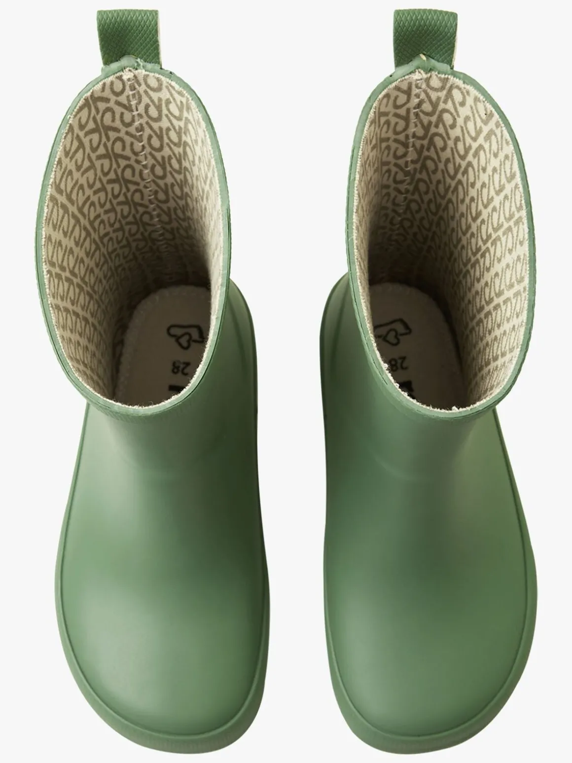 Reima Ankka Barefoot Gummistøvler, Green Clay