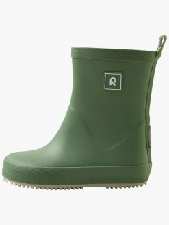 Reima Ankka Barefoot Gummistøvler, Green Clay
