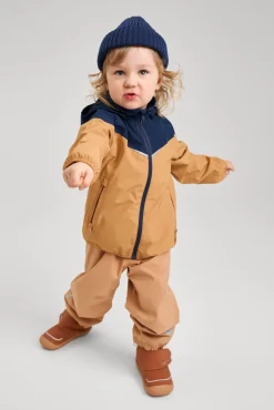 Reima Hyppii Barefoot WP Sneakers, Cinnamon Brown