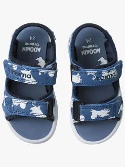 Reima Mumitroldene Bungee Sandaler, Blue Ocean