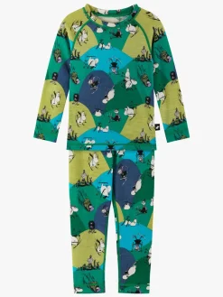 Reima Mumitroldene Trivsam Skiundertøj, Enchanted Green