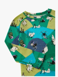 Reima Mumitroldene Trivsam Skiundertøj, Enchanted Green