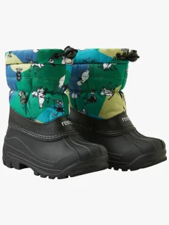 Reima Nefar Mumitroldene Vinterstøvler, Enchanted Green