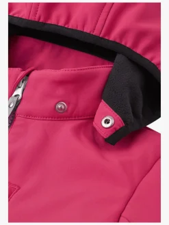 Reima Nurmes Softshellflyverdragt, Bright Berry