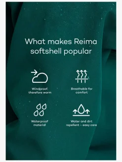 Reima Vantti Softshelljakke, Tomato Red