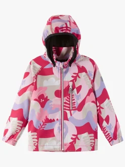 Reima Vantti Softshelljakke Mønstret, Bright Berry