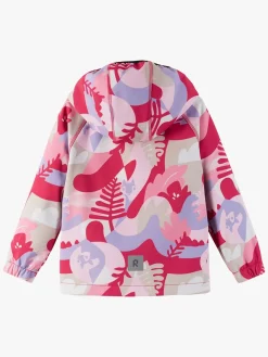 Reima Vantti Softshelljakke Mønstret, Bright Berry