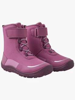 Reimatec Barefoot Talvella Vinterstøvler, Red Violet