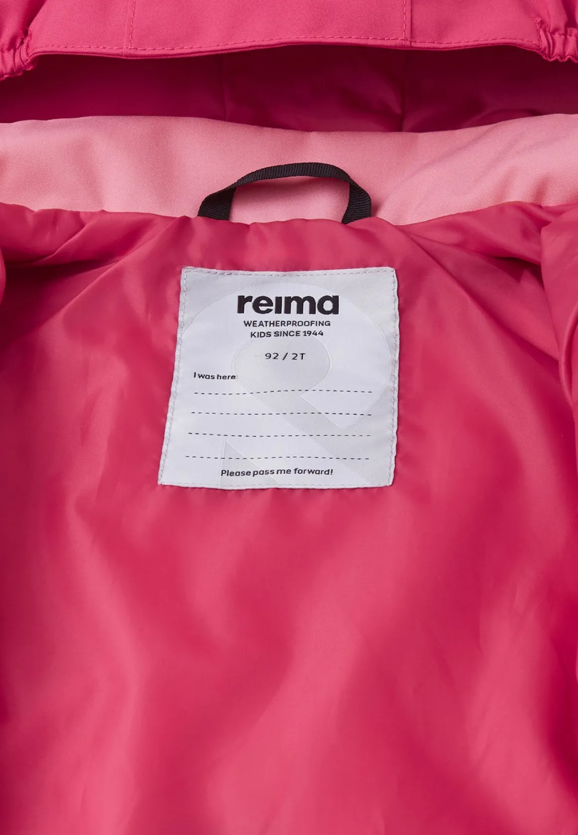 Reimatec Tuusula Skalflyverdragt, Bright Berry