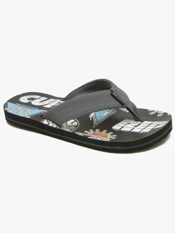 Rip Curl Ripper Kids Klipklapper, Grey