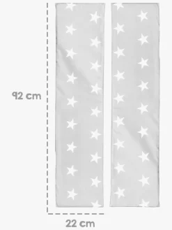 Roba Børn Picnicbord Set til 4 Deluxe med Parasol & Hynder, Grå