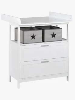 Roba Hamburg Puslekommode inkl. Adapter, White