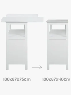 Roba Hamburg Puslekommode inkl. Adapter, White