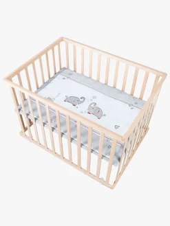 Roba Kravlegård med Hjul, Jumbotwins Wood