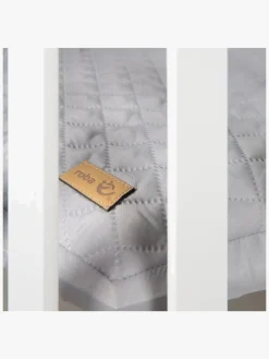 Roba Style Hexagon Kravlegård med Hjul, White & Grey