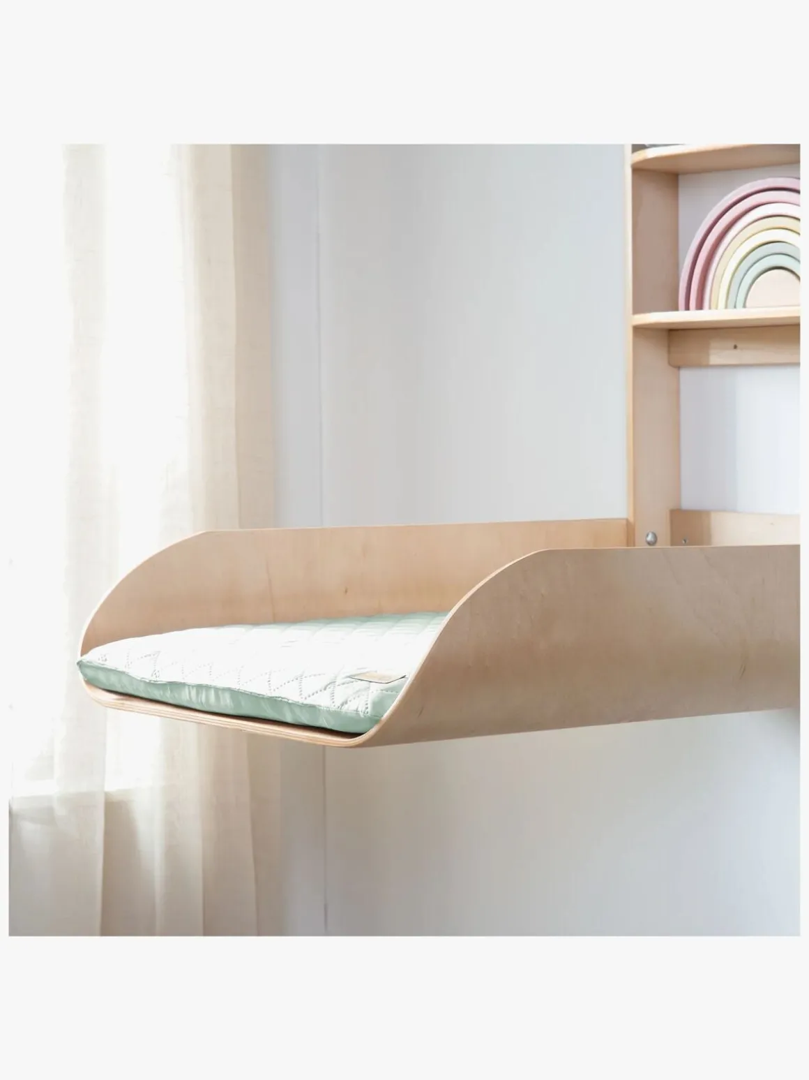 Roba Vægpuslebord, Natural