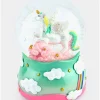 Robetoy Snekugle Unicorn Glitter Wind-up Music 14 cm