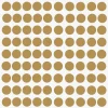 RoomMates Wallstickers Gold Confetti Dots