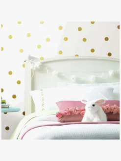 RoomMates Wallstickers Gold Confetti Dots