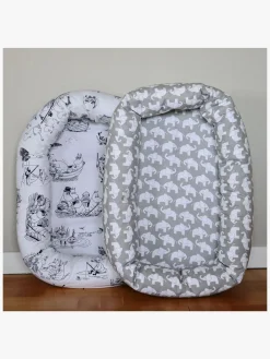 Rätt Start Elefant Babynest, Grå